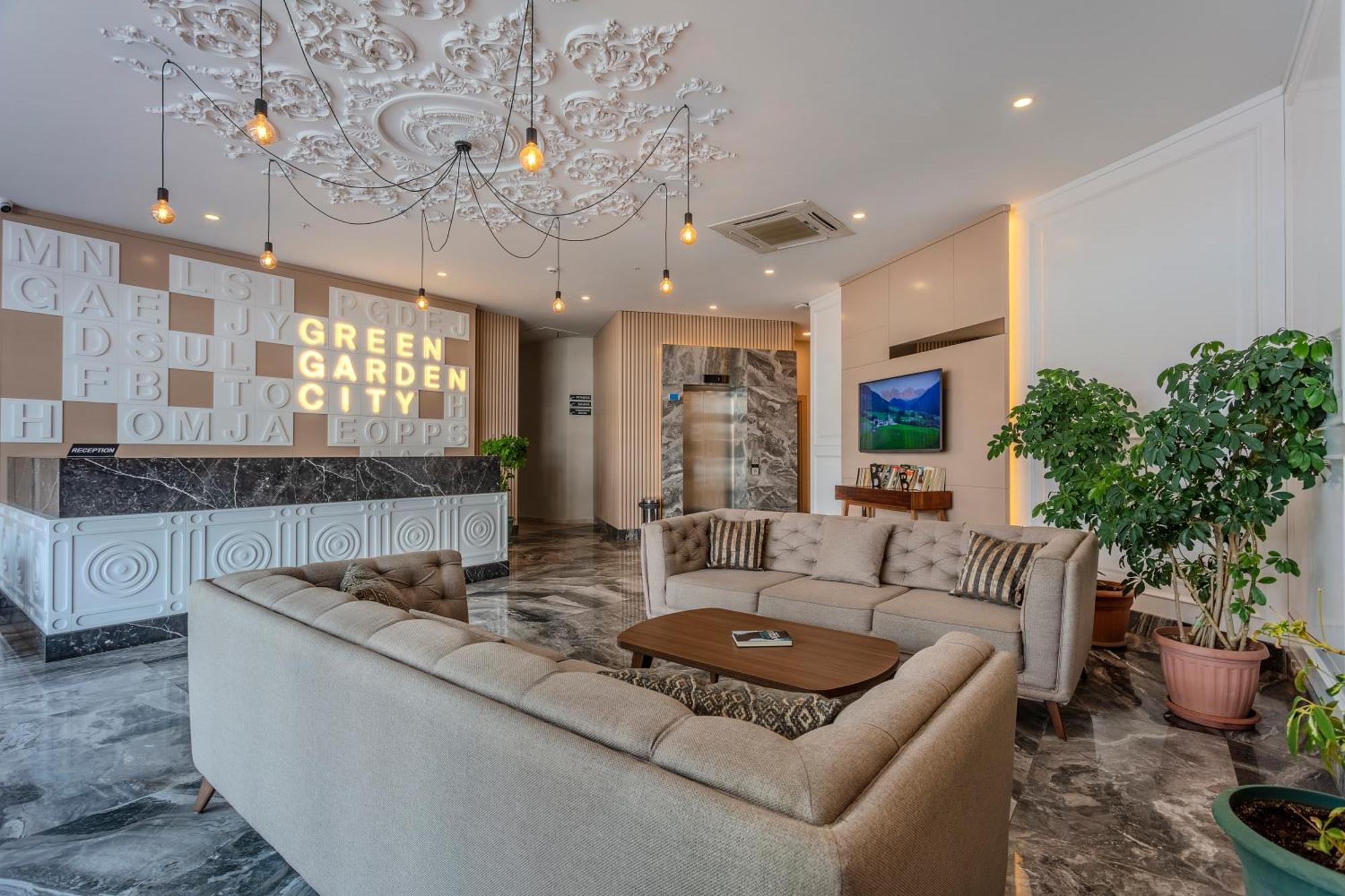 Green Garden City Luxury Apartments Alanya Bagian luar foto